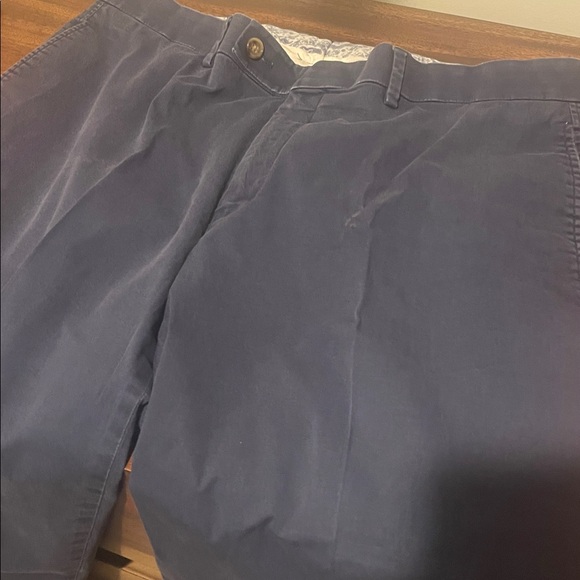 Ralph Lauren White and Blue Patterned Interior Pants - Picture 1 of 9